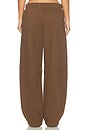 view 6 of 7 Robin Barrel Sweatpant in Cocoa
