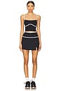 view 5 of 6 FlowWell Mara Skirt in Black & White