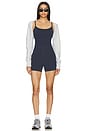 view 4 of 4 MoveWell Quinn Romper in Academy Navy