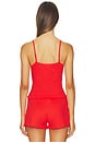 view 3 of 5 Kenny Tank in Poppy Red