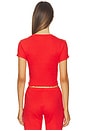 view 3 of 5 Auryn Tee in Poppy Red