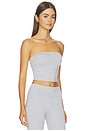 view 2 of 4 Loungewell Light Camden Tube Top in Grey Heather