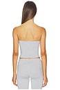 view 3 of 4 Loungewell Light Camden Tube Top in Grey Heather
