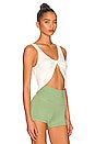 view 3 of 5 Paloma Tank in Vintage White