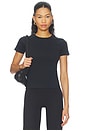 view 1 of 4 Lani Raglan Tee in Black