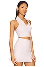 view 2 of 4 MoveWell Frankie Cropped Tank in Baby Pink