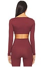 view 3 of 4 FlowWell Lara Long Sleeve Top in Port Royale
