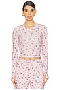 view 1 of 4 Sloane Top in Pink Floral