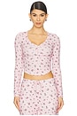 view 1 of 4 Mason Top in Pink Floral