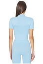 view 4 of 5 Jules Seamless Top in Ice Blue