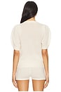 view 3 of 4 Sheila Puff-sleeve Cardigan in Ivory