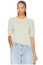 view 1 of 4 Brenda Short Sleeve Pullover in Earth