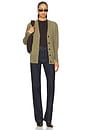 view 5 of 5 Anya Cardigan in Khaki Green