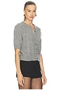 view 2 of 4 Clara Short Sleeve Cardigan in Cloudy