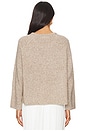 view 3 of 4 Sierra Crew Neck Sweater in Heather Brown