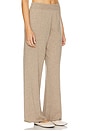 view 2 of 6 PANTALON EN LAINE LAURIE in Tan