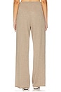 view 4 of 6 PANTALON EN LAINE LAURIE in Tan