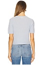 view 3 of 4 Diane Ribbed Top in Cornflower Blue