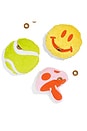 view 6 of 5 Mushroom Playful Plush Toy in 