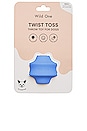 view 2 of 5 WILD ONE SMALL TWIST TOSS TOY 강아지 장난감 in Moonstone