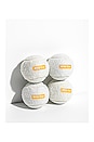 view 2 of 5 BALLES DE TENNIS WILD ONE TENNIS BALLS SET OF 4 in White