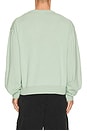 view 2 of 5 Pearl Logo Necklace Print Pullover in Mint