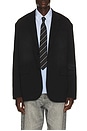 view 1 of 5 Washed Jersey Blazer in Black