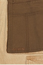 view 6 of 6 Washed Cargo Trousers in Beige