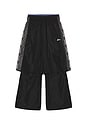 view 5 of 5 Triple Layered Track Pants in Black