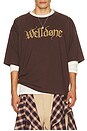 view 1 of 6 T-SHIRT NA in Brown