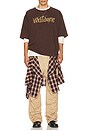 view 5 of 6 T-SHIRT NA in Brown