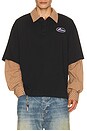 view 1 of 5 Polo Layered Shirt in Black