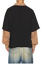 view 2 of 5 Polo Layered Shirt in Black