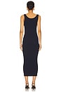 view 3 of 5 Ribbed Knit Dress in Navy