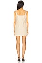 view 3 of 3 Cotton Waistband Detail Dress in Beige