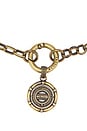 view 2 of 3 Reversible Coin Necklace in Gold & Black