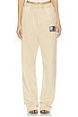 view 1 of 6 Teddy ID Jersey Pant in Beige