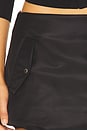 view 6 of 6 Nylon Mini Skirt in Black