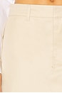 view 6 of 6 Tuck-detail Mini Skirt in Beige