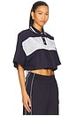 view 2 of 4 BLUSA POLO CROPPED in Navy