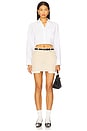 view 4 of 4 Cropped Shirt in White