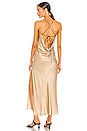 view 1 of 3 Gabrielle Midi Dress in Champagne & Black