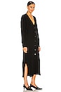 view 3 of 5 Oversized Cardigan Sweater Dress in Black