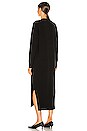 view 4 of 5 Oversized Cardigan Sweater Dress in Black
