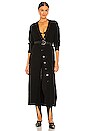 view 5 of 5 Oversized Cardigan Sweater Dress in Black