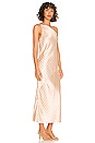 view 2 of 3 Philamena Stripe Midi Dress in Pink & Ivory Stripe