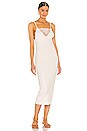 view 1 of 3 Lux Ribbed Dress in Ivory