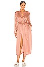 view 2 of 4 Long Robe in Praline Tan