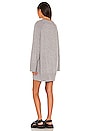 view 3 of 3 Heston Oversized Sweater in Heather Stone Grey