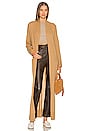 view 1 of 3 Astra Duster Recycled Cashmere Cardigan in Camel